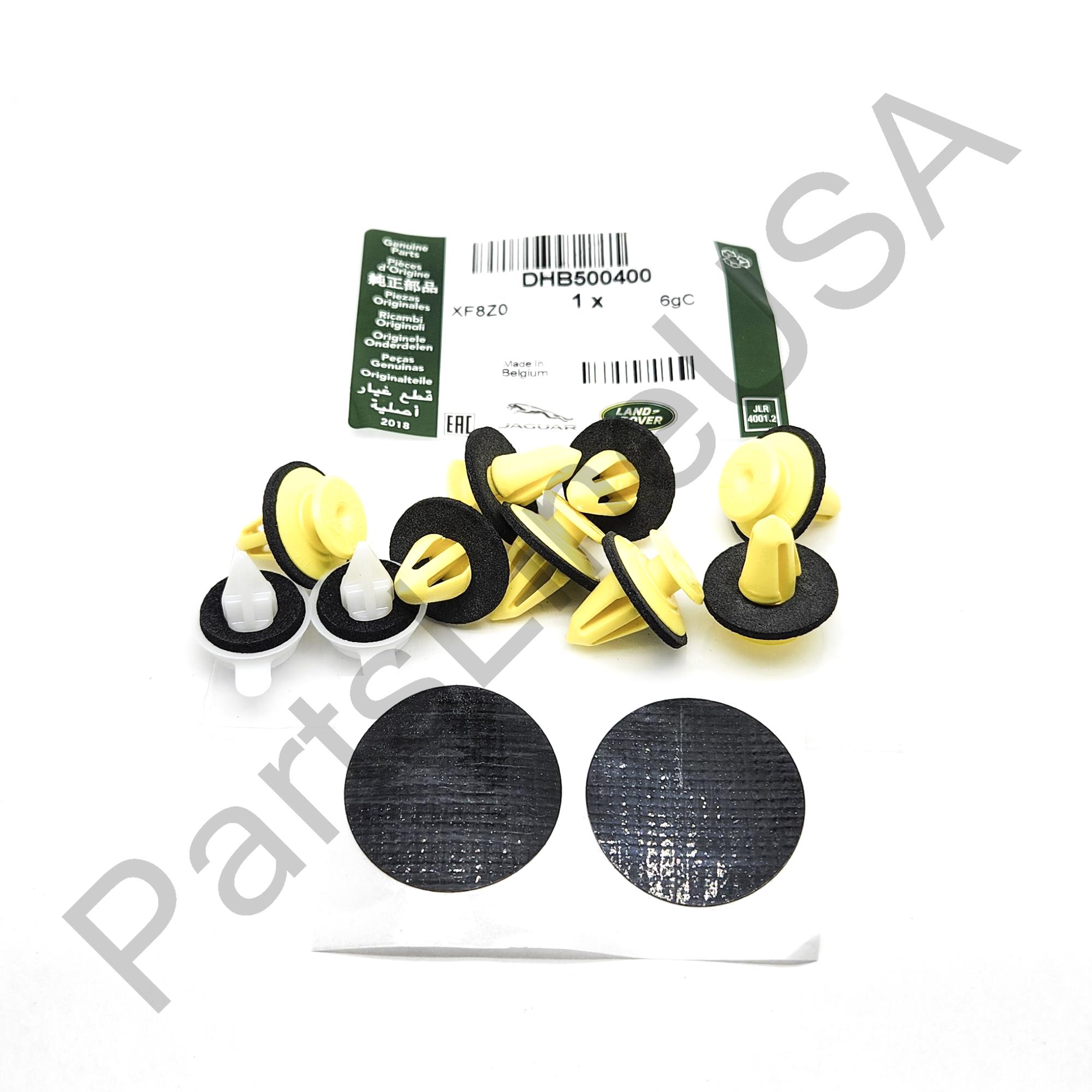 Picture of Genuine Land Rover LR3 2005-2009 Pillar Fixing Kit Repair Clips Set DHB500400